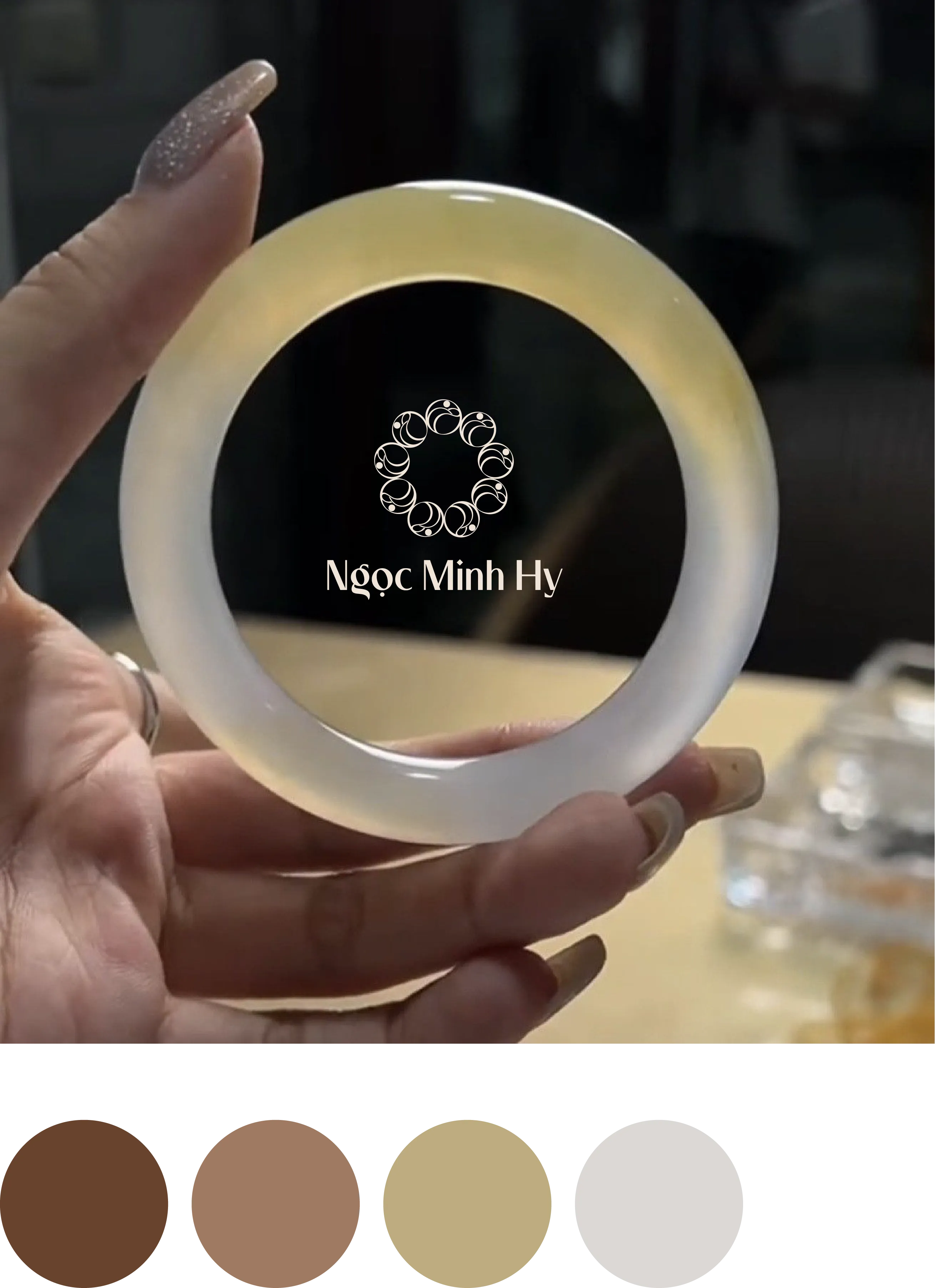 Ngọc Minh Hy Bracelet Showcase & Logo